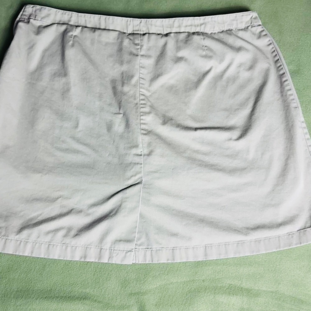 Lands End Women's 22W Khaki Skirt Skort
